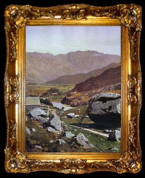 framed  Atkinson Grimshaw Bowder Ston,, ta009-2